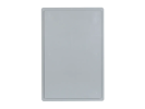 Bac gerbable avec couvercle - 600 x 400 x H 190 mm - Gris - (fond lisse) - 3