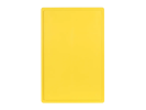 Bac gerbable avec couvercle - 600 x 400 x H 235 mm - Jaune - (fond lisse) - 3