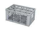 Casier à verres BASIC - 600 x 400 x H 280 mm pour 12 verres - ht. de verre max. 255mm - Ø max. 116mm - 2